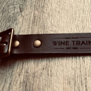 Leather wine carrier customization